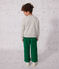 Kinder-Sweatshirt aus Molton grau BELUGA CHINE