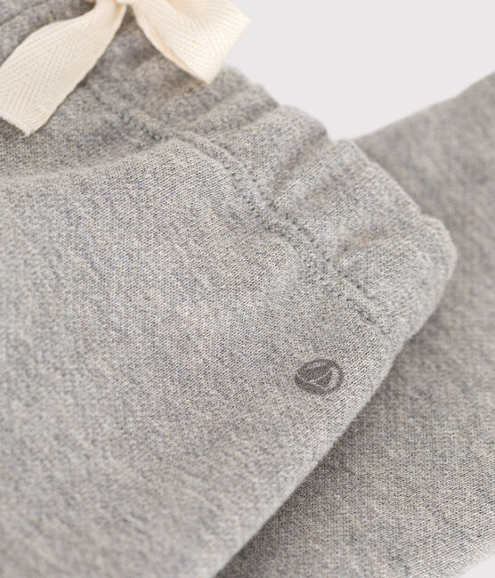 Baby-Hose aus Molton grau CHATON CHINE