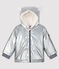 Warme Baby-Regenjacke für Mädchen/Jungen grau ARGENT