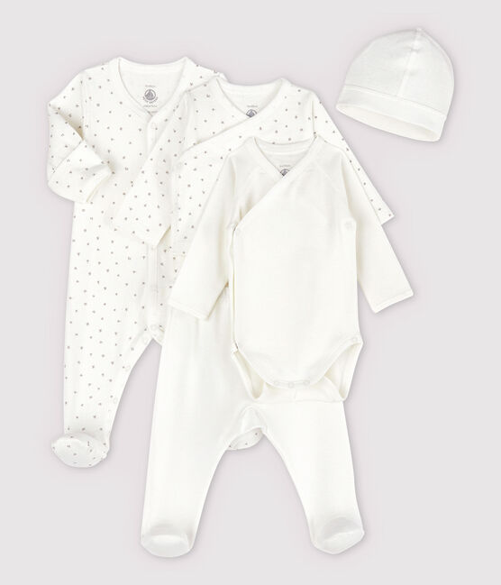 Baby-Erstausstattungs-Set aus Doppeljersey aus Bio-Baumwolle variante 1