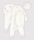 Baby-Erstausstattungs-Set aus Doppeljersey aus Bio-Baumwolle