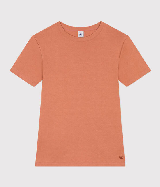 T-Shirt L’ICONIQUE aus Baumwolle mit rundem Ausschnitt für Damen rosa SIENNA