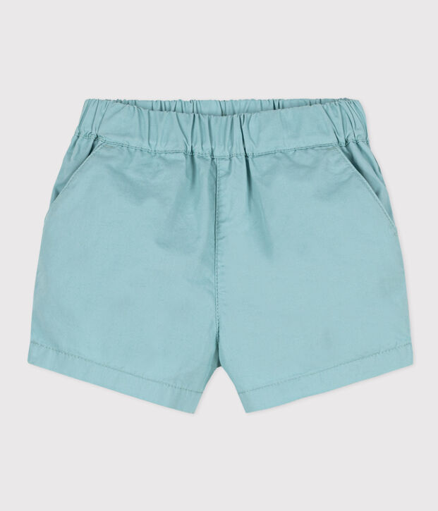 Baby-Shorts aus Crisp-Serge gr&uuml;n