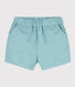 Baby-Shorts aus Crisp-Serge