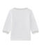 Baby-Jungen-Pullover aus Jersey weiss MARSHMALLOW