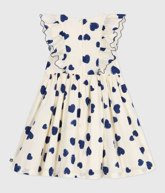 Ärmelloses Kinder-Kleid aus Baumwolle blau MILK/ SOIR