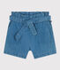 Kinder-Shorts aus leichtem Denim für Mädchen