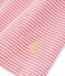 Gestreifte Baby-Bluse für Mädchen rosa JOUE/weiss ECUME