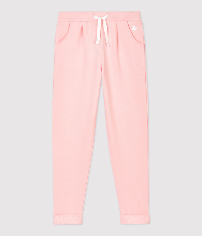 Kinder-Jogginghose aus Molton f&uuml;r M&auml;dchen rosa MINOIS