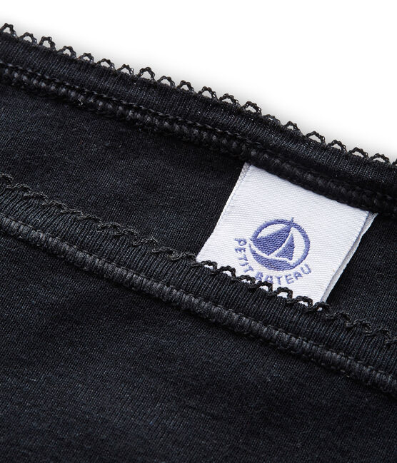 Baumwoll-Slip für Damen schwarz NOIR