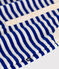 Baby-Kurzoverall aus Frottee blau SURF/ AVALANCHE