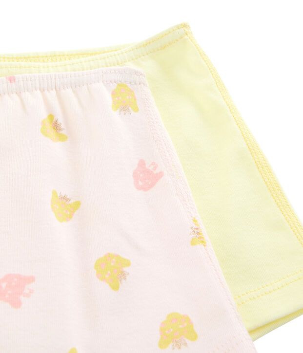 2er-Set Shortys f&uuml;r kleine M&auml;dchen vielfarbig