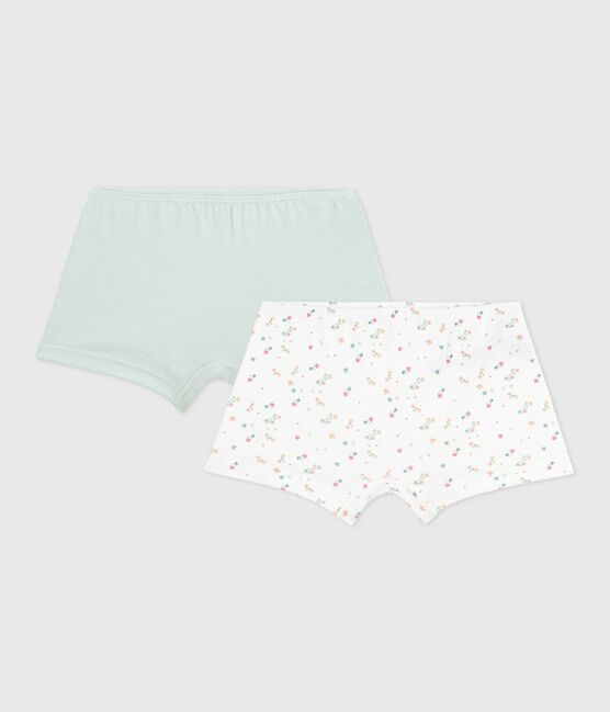 Set Kinder-Shortys aus Baumwolle mit Blumenmuster variante 1