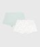 Set Kinder-Shortys aus Baumwolle mit Blumenmuster variante 1