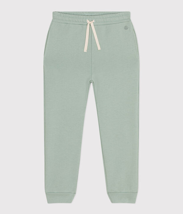 Jogginghose aus Molton f&uuml;r Kinder/M&auml;dchen gr&uuml;n