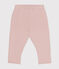 Baby-Hose aus Molton rosa SALINE