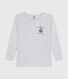 Langärmeliges T-Shirt für Mädchen aus Baumwolle