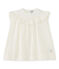 Festliches Baby-Mädchen-Kleid weiss LAIT