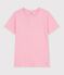 Kurz&auml;rmeliges Damen T-Shirt aus einfarbiger Baumwolle CHARMI