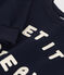 Mädchen-Sweatshirt aus Molton blau SMOKING