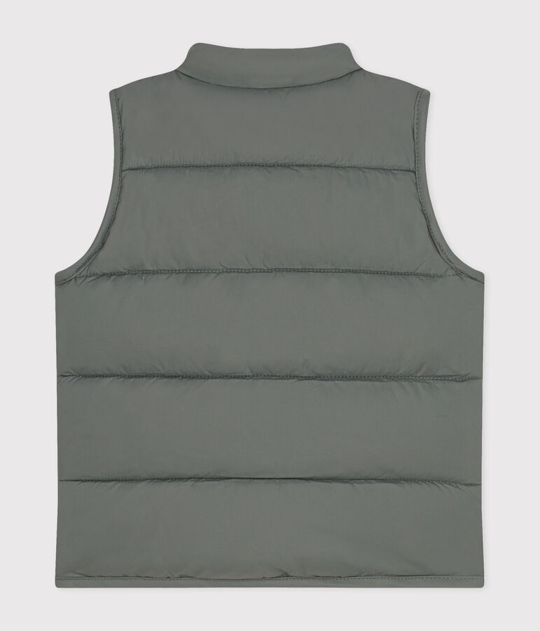 &Auml;rmellose Baby-Steppweste gr&uuml;n