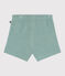 Baby-Shorts aus Baumwoll-Frottee grün PAUL
