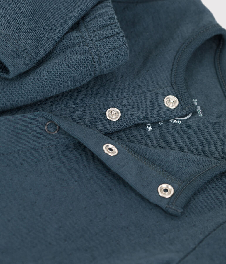 Zweiteiliges Baby-Set aus unifarbenem Bio-Doppeljersey DUCKY