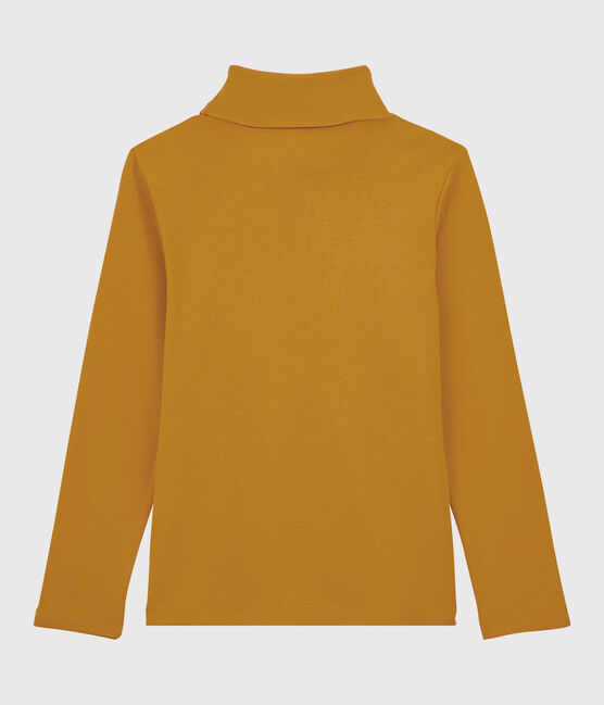 Kinder-Unterziehpullover aus Baumwolle für Mädchen / Jungen gelb BOUDOR