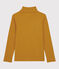 Kinder-Unterziehpullover aus Baumwolle für Mädchen / Jungen gelb BOUDOR