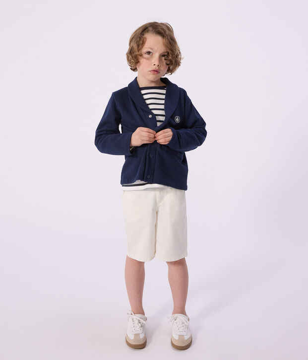 Cardigan aus Baumwolle mit Reverskragen SMOKING
