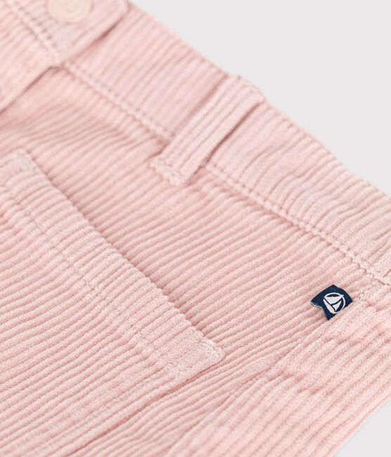 Kinder-Rock aus Fein-Cord für Mädchen rosa SALINE