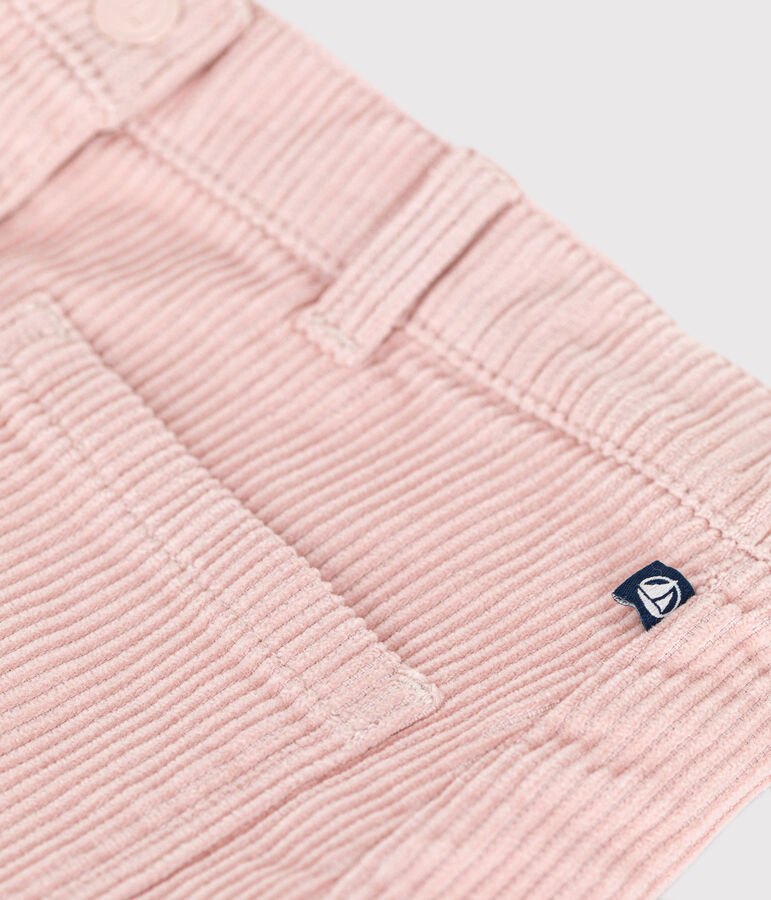 Kinder-Rock aus Fein-Cord f&uuml;r M&auml;dchen rosa SALINE