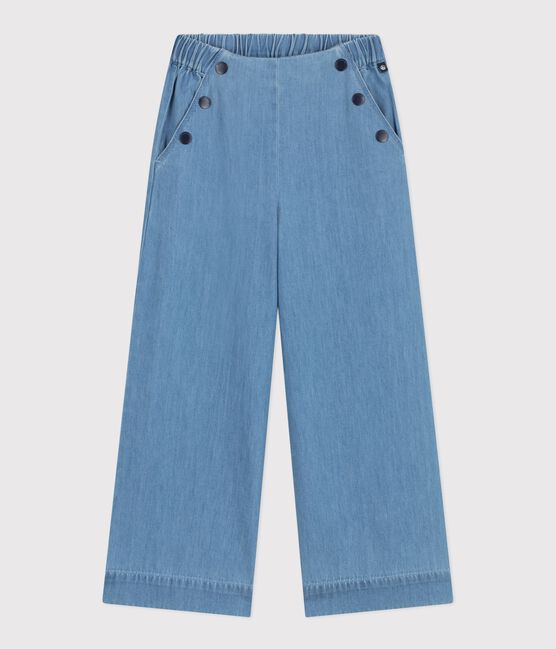 Kinder-Hose aus Denim blau DENIM CLAIR