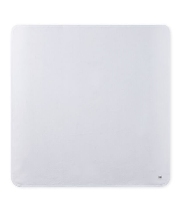 Unisex-Baby-Decke weiss