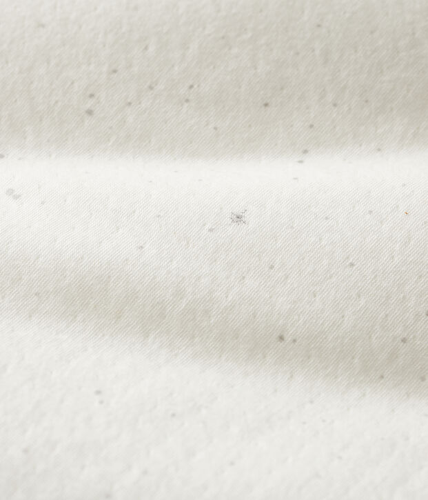 Babynest in Wei&szlig; aus Doppeljersey aus Bio-Baumwolle weiss