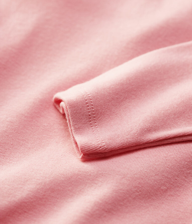 Baby-Body aus Baumwolle rosa