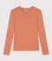 T-Shirt L’ICONIQUE aus Baumwolle mit rundem Ausschnitt für Damen rosa SIENNA