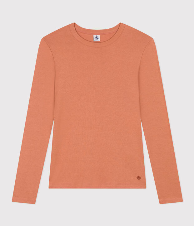 T-Shirt L&rsquo;ICONIQUE aus Baumwolle mit rundem Ausschnitt f&uuml;r Damen rosa