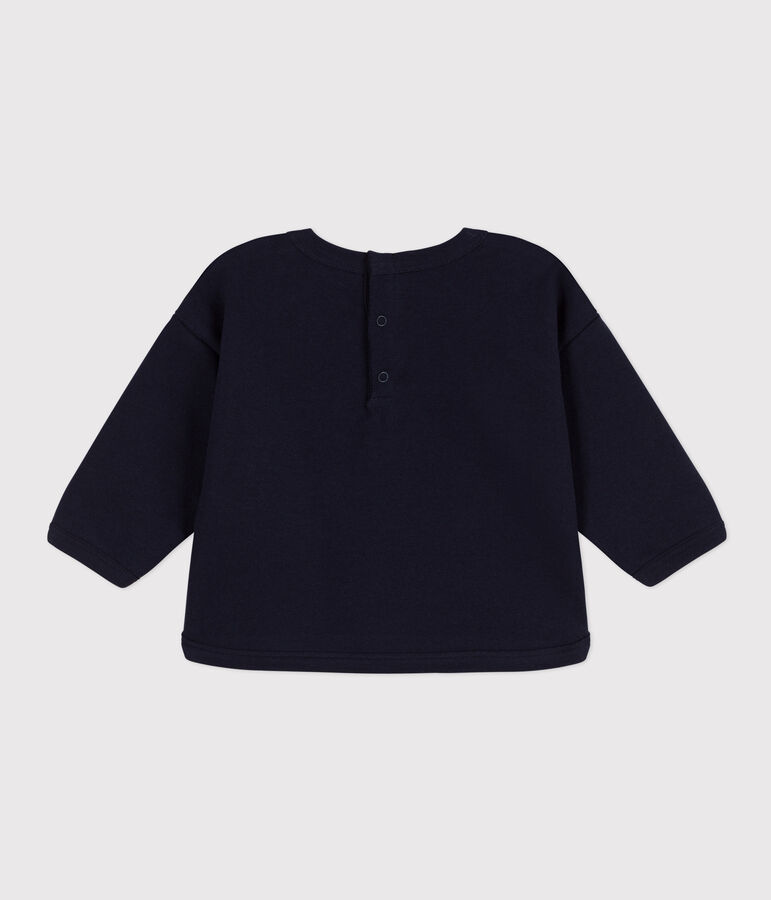 Baby-Sweatshirt aus Molton blau