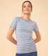 T-Shirt L’ICONIQUE aus Baumwolle mit rundem Ausschnitt für Damen