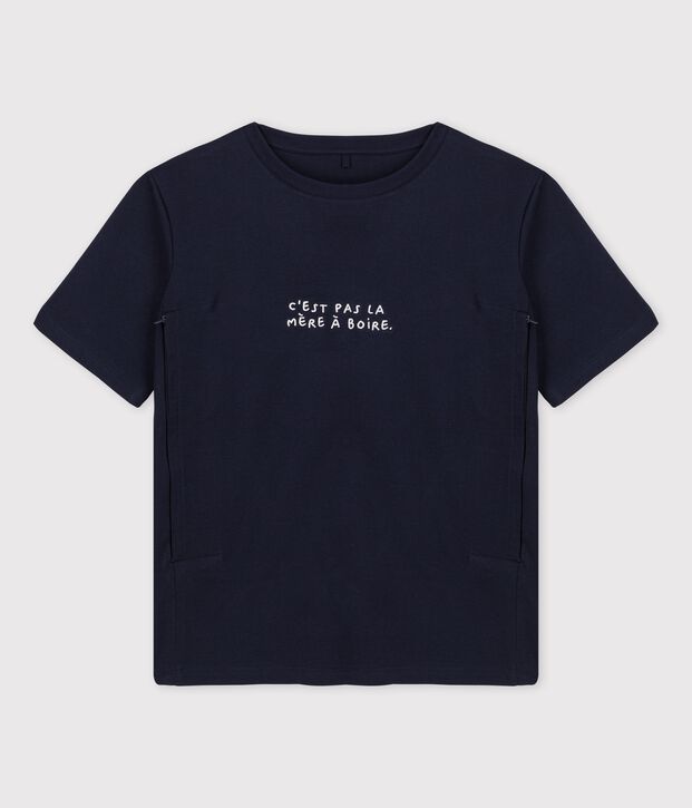 Still-T-Shirt Tajinebanane &times; Petit Bateau SMOKING