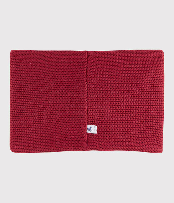 Kinder-Snood aus Strickstoff, in Flechtoptik ausgeführt Mädchen - Jungen rosa POPPY