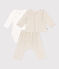 Baby-Set inkl. Body aus Nicki beige MONTELIMAR CHINE