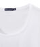 Damen-T-Shirt „COL DANSEUSE“ aus feinem Jersey weiss ECUME
