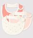 3er-Set Baby-Lätzchen aus Bio-Baumwolle