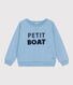 Sweatshirt mit Printmotiv aus Molton