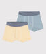 2er-Set Boxershorts aus Baumwolle mit Ringelstreifen für Jungen
