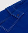Kinder-Cargohose aus Sergestoff blau NEWBLEU