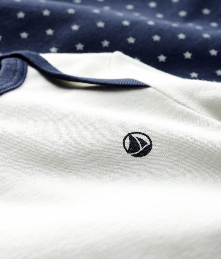 Set aus 2 Baby-T-Shirts f&uuml;r Jungen vielfarbig