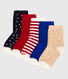 5er-Set Kindersocken für Mädchen
